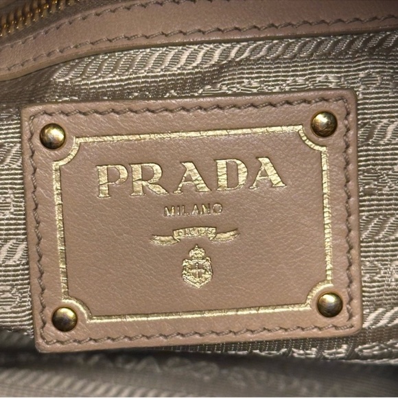 Prada Nappa Leather Drawstring Tote w/COA - Picture 4 of 10